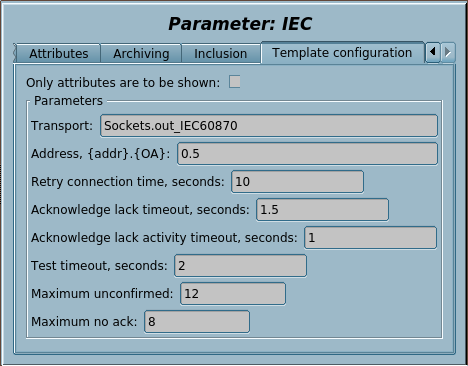 Configuration.