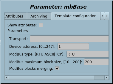 Configuration.