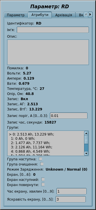 Результат оперативного встановлення.